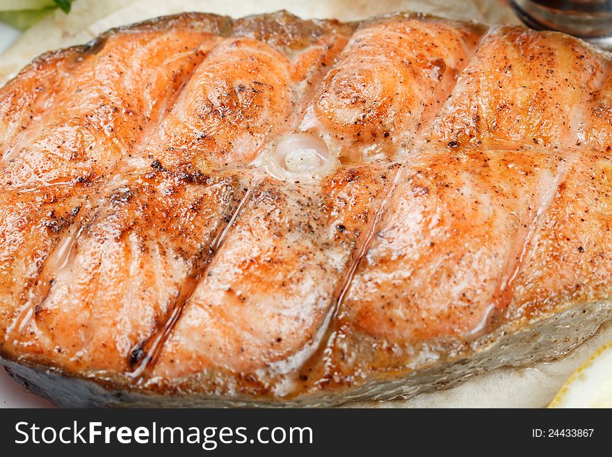 Grilled Salmon Fish