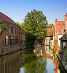 Bruges, Important Historical City Of Belgium Royalty Free Stock Photo Bruges, Important Historical City Of Belgium Royalty Free Stock Photo