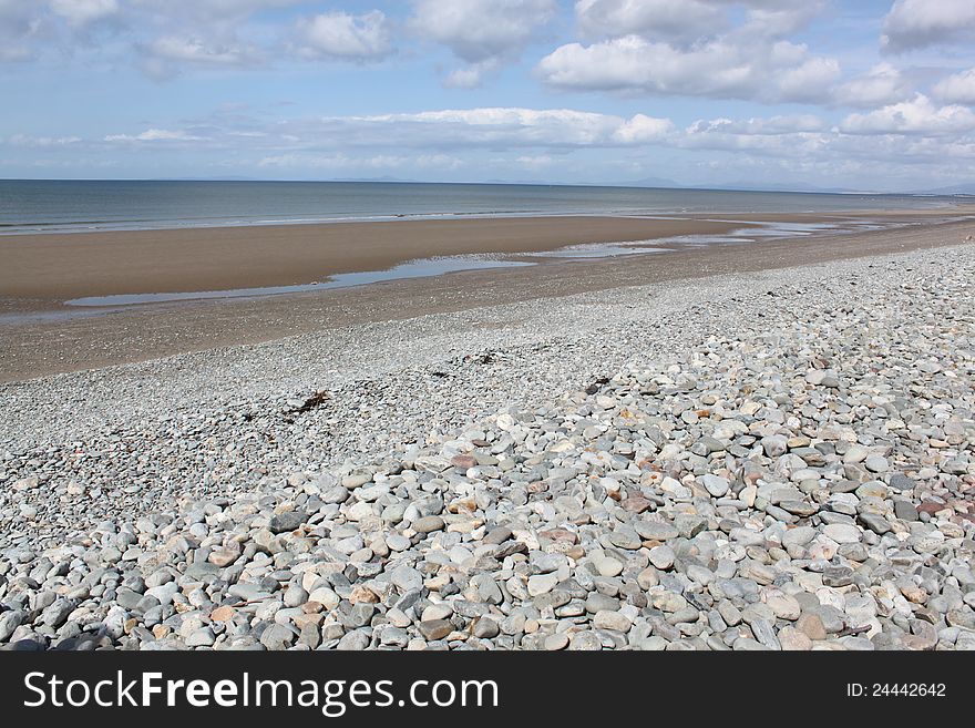 Seashore in Wales