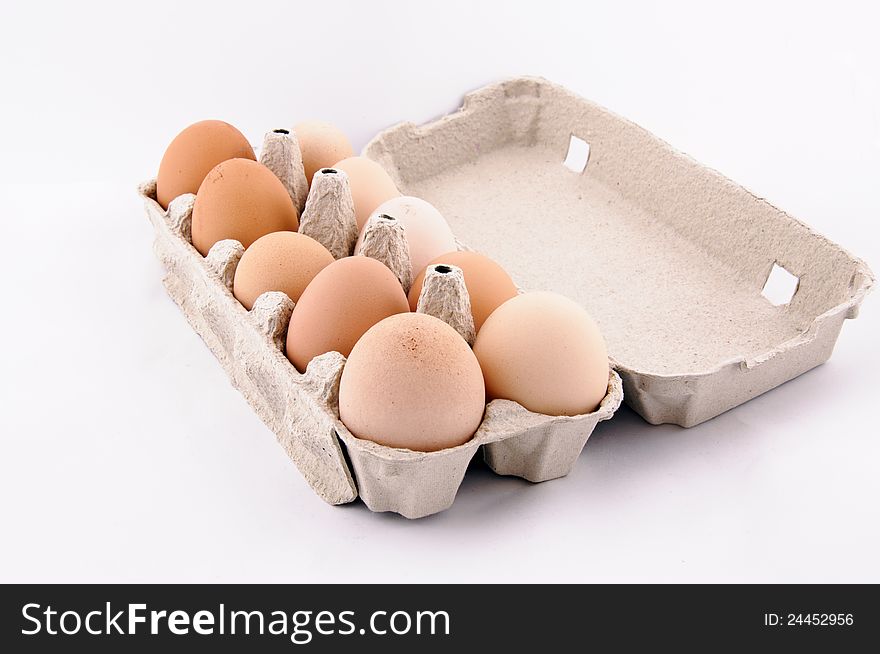 Eggs in the box