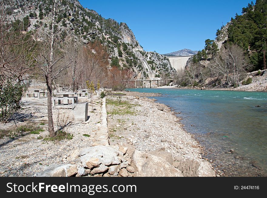 Viewpoint At Barrier Lake, Turkey