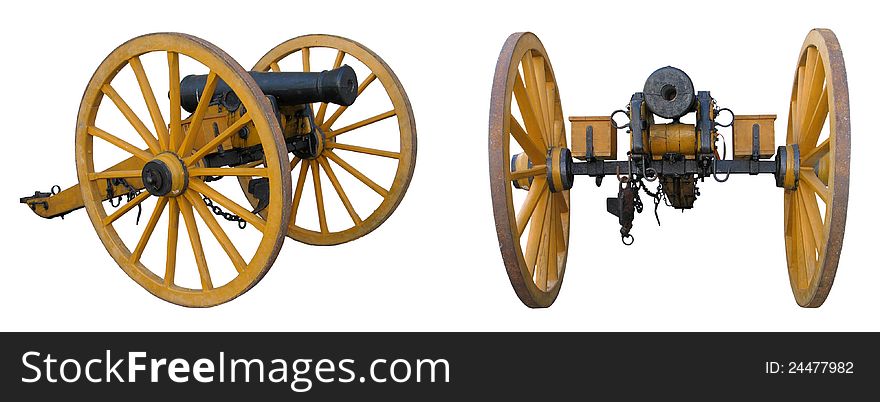 Cannon, museum piece, antique arms