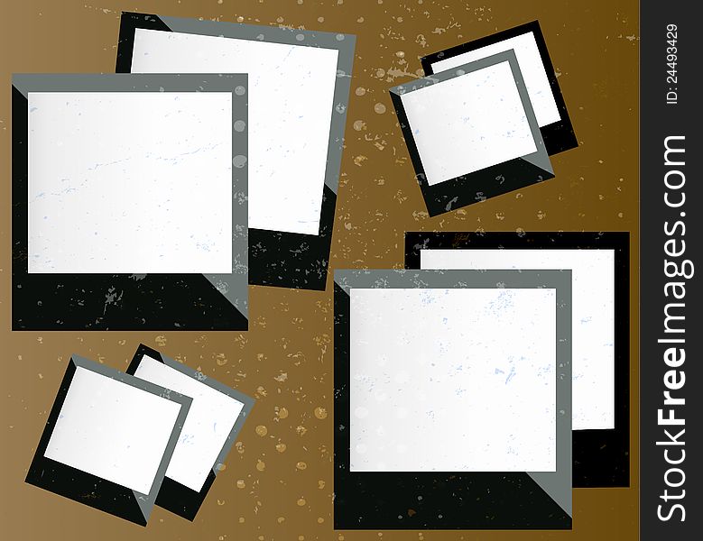 An Instant photo frame background. An Instant photo frame background