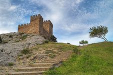 Stone Staircase To Tower Royalty Free Stock Images Stone Staircase To Tower Royalty Free Stock Images
