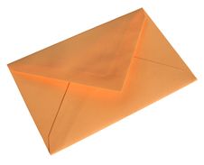 Orange Envelope Stock Images Orange Envelope Stock Images