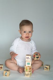 Baby Blocks Stock Images