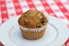 Banana Muffin Royalty Free Stock Photo Banana Muffin Royalty Free Stock Photo