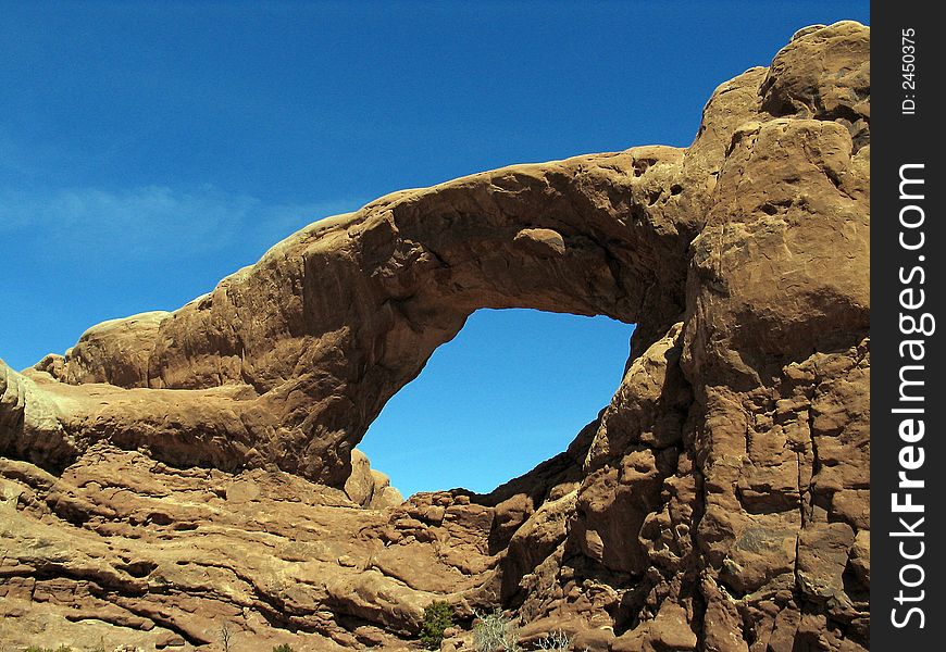 This image was taken of Arches National Park, Utah.