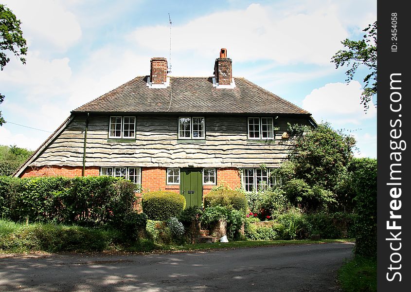 Timber Clad English Rural Cottage