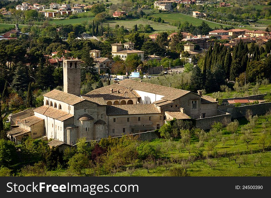 Photo of Saint Ponziano church in Spoleto