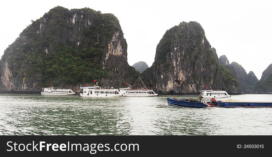 Halong Bay, Vietnam.