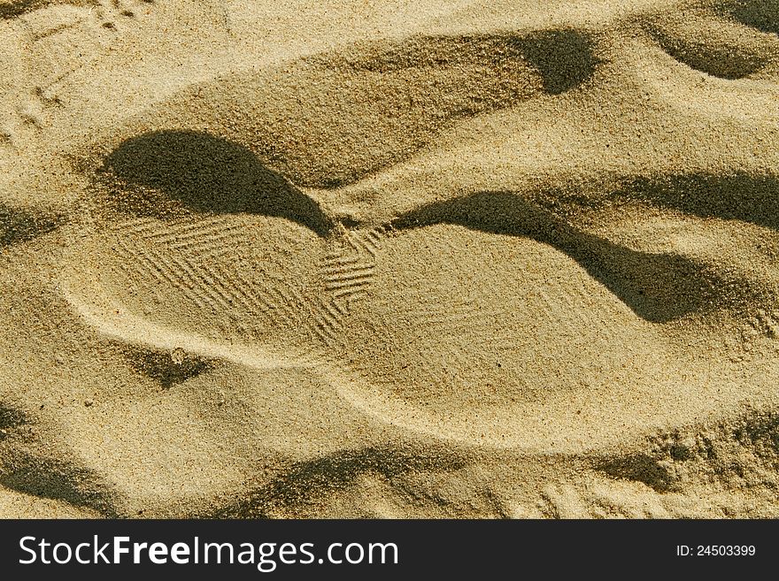 Sand surface in a sunny day. Sand surface in a sunny day.
