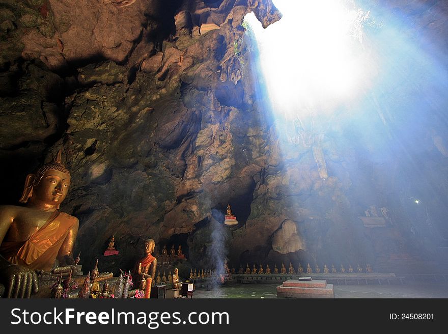 Phaya Grotto In Petchburi, Thailand