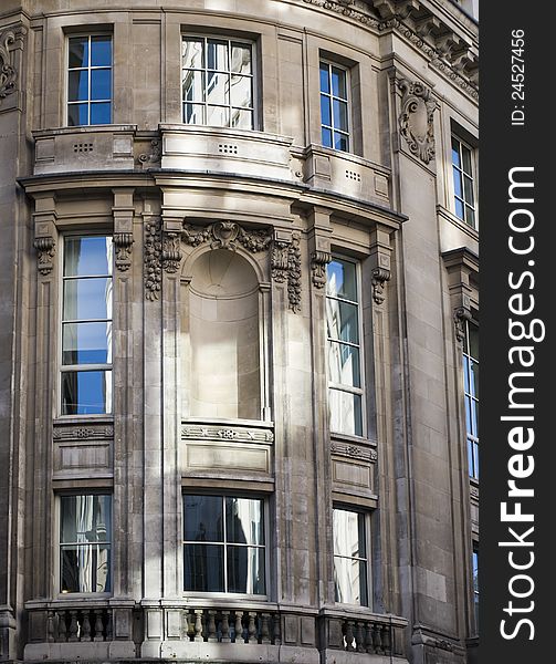 An example of classical office building in the heart of The City of London. An example of classical office building in the heart of The City of London.