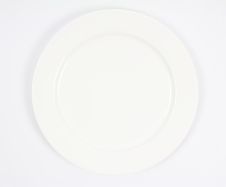 Empty Plate Stock Image