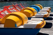 Pedal Boats Stock Images Pedal Boats Stock Images