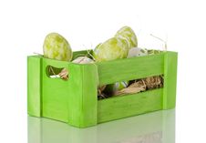 Easter Eggs Royalty Free Stock Photography Easter Eggs Royalty Free Stock Photography