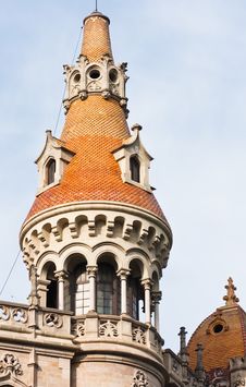 Tower In Paseo De Gracia, Barcelona Stock Images Tower In Paseo De Gracia, Barcelona Stock Images