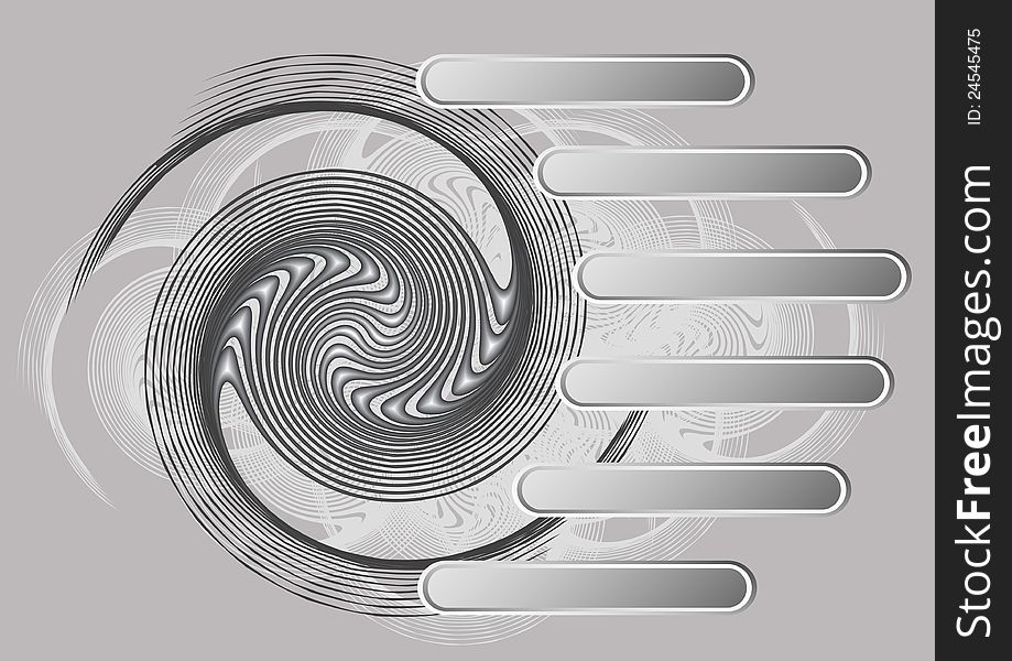 Abstract technology circles  background vector. Abstract technology circles  background vector