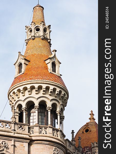 Tower In Paseo De Gracia, Barcelona