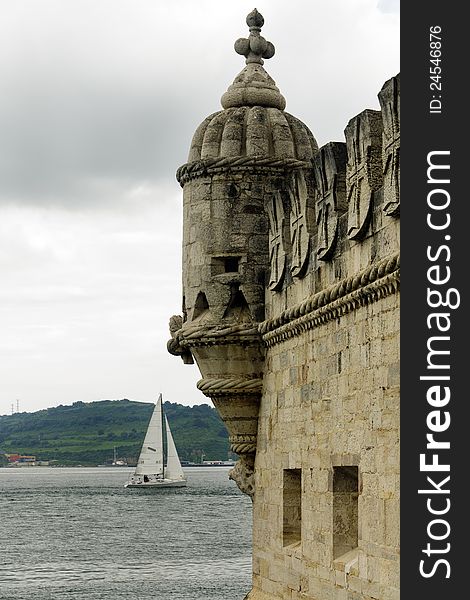 Torre De Belem Detail, Lisbon &x28;Portugal&x29;