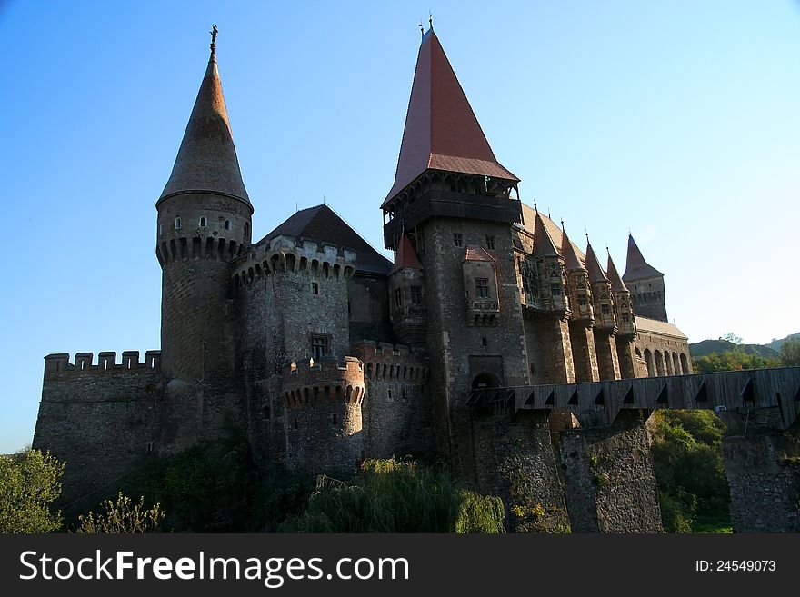 Hunyad Castle, called also the Korwin castle or the Dracula castle, because of links and legends relating to Vlad III of Wallachia (commonly known as Vlad the Impaler)