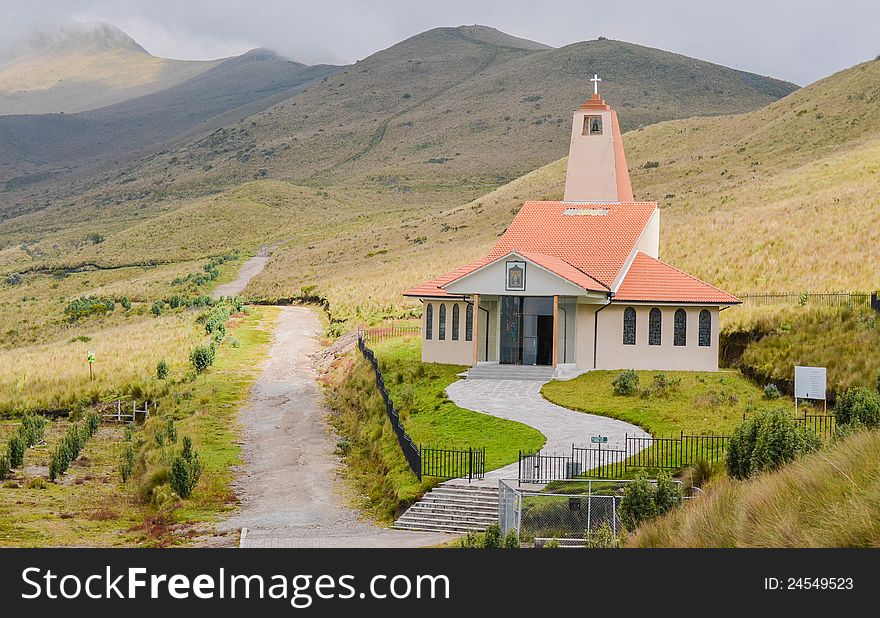 Chapel In The Andes