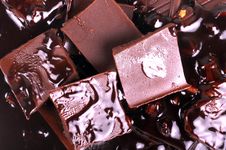Chocolate Background Royalty Free Stock Photos Chocolate Background Royalty Free Stock Photos