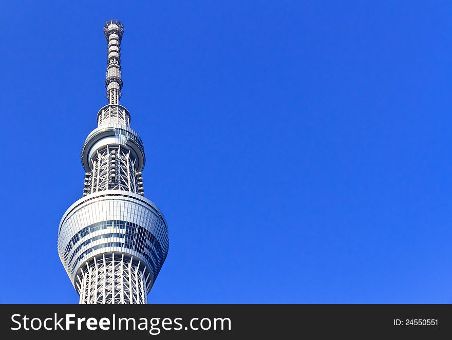 The newly built Tokyo Sky Tree tower is the tallest structure in Japan, and 2nd tallest structure in the world. The newly built Tokyo Sky Tree tower is the tallest structure in Japan, and 2nd tallest structure in the world.