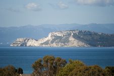 Cagliari - The Promontory Of Sant Elia Royalty Free Stock Photography Cagliari - The Promontory Of Sant Elia Royalty Free Stock Photography