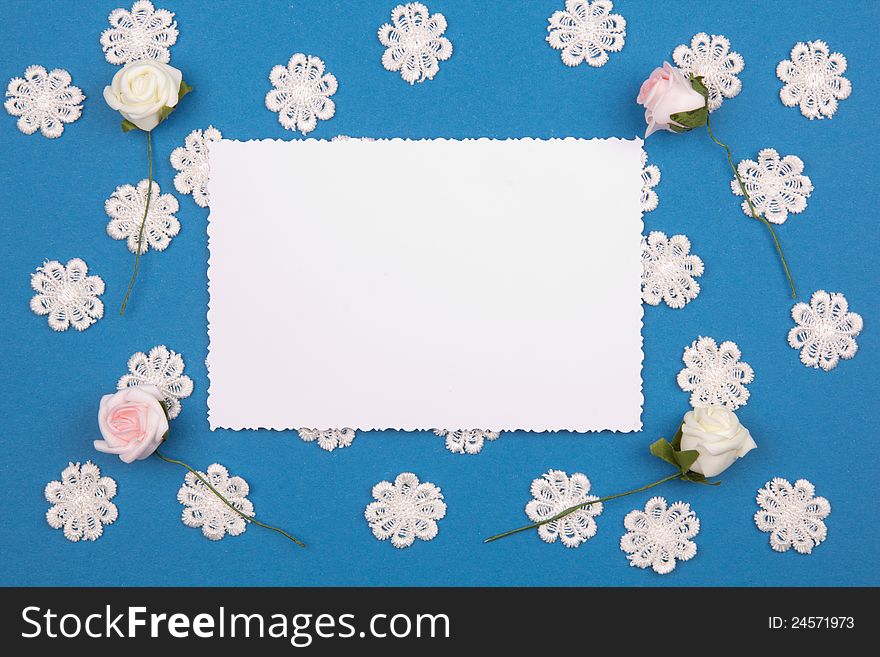 Beautiful art background  with scrapbooking elements