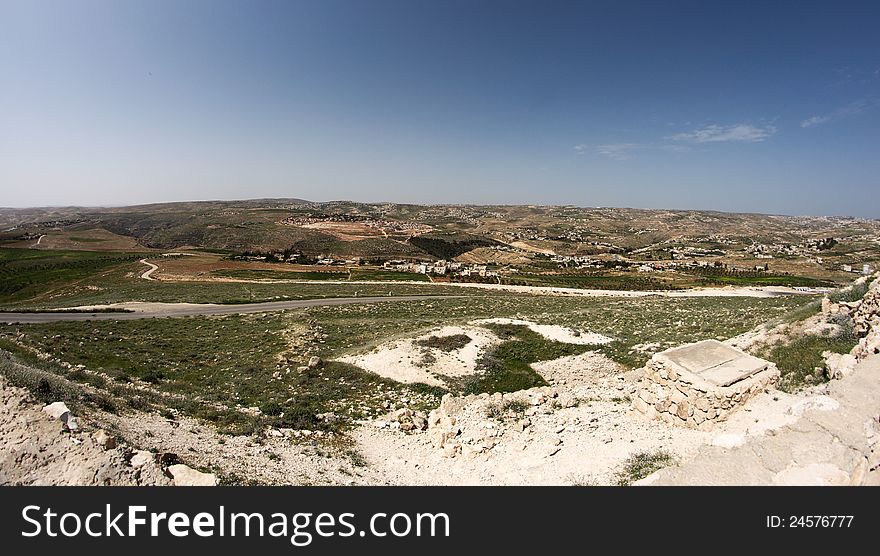 Herodium castle ruins