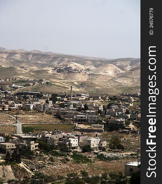Palestinian villages in Judea desert