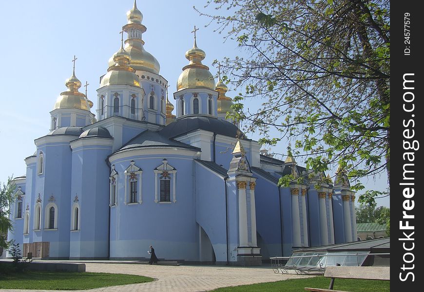 Saint Michaals church and monastery in Kiev Ukraine. Saint Michaals church and monastery in Kiev Ukraine