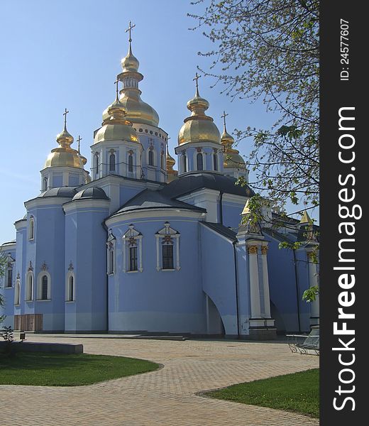 Saint Michaals church and monastery in Kiev Ukraine. Saint Michaals church and monastery in Kiev Ukraine