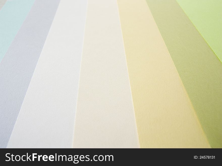 Colored textured paper for business cards