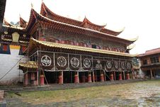 Tibetan Langmu Temple Of China Stock Image Tibetan Langmu Temple Of China Stock Image
