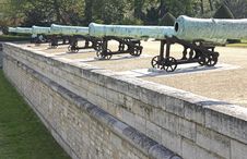 French Cannons Royalty Free Stock Photography French Cannons Royalty Free Stock Photography
