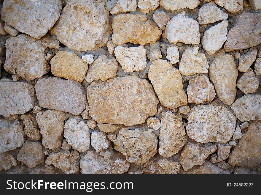 Surface texture of stone wall decoration