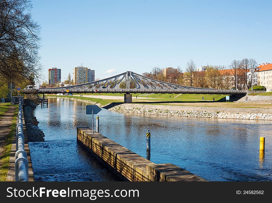 New Bridge Over Vltava River