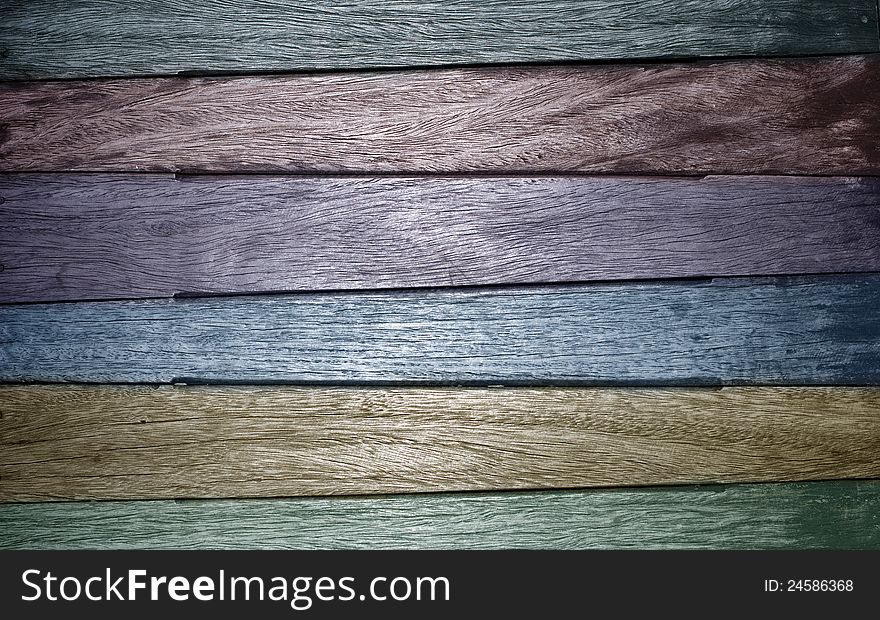 Wooden board with a background color. Wooden board with a background color.