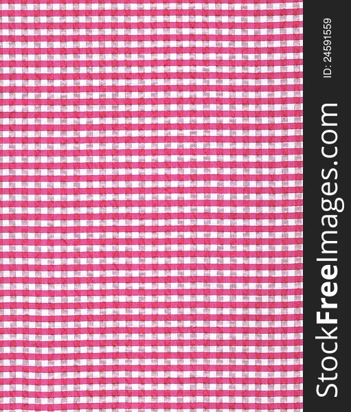 Pink Country Checked Pattern