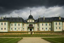 The Baroque Castle Manetin Stock Photos The Baroque Castle Manetin Stock Photos
