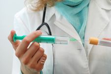 Injection Shot Royalty Free Stock Images Injection Shot Royalty Free Stock Images