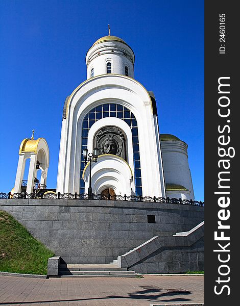 Church of saint George in Moscow, Russia. Church of saint George in Moscow, Russia