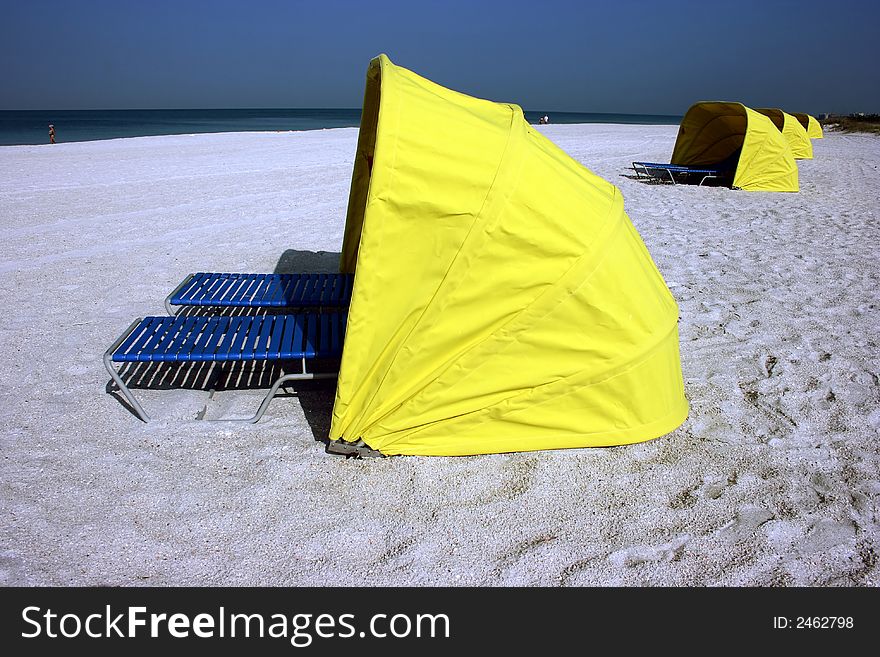 Before Sunset On The Beach