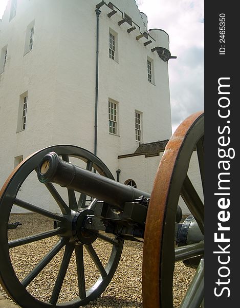Cannon at blair castle,
perthshire,
scotland,
united kingdom. Cannon at blair castle,
perthshire,
scotland,
united kingdom.