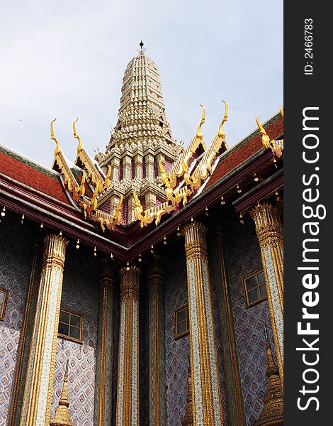 The Grand Palace, Bangkok, Thailand - travel and tourism. The Grand Palace, Bangkok, Thailand - travel and tourism.