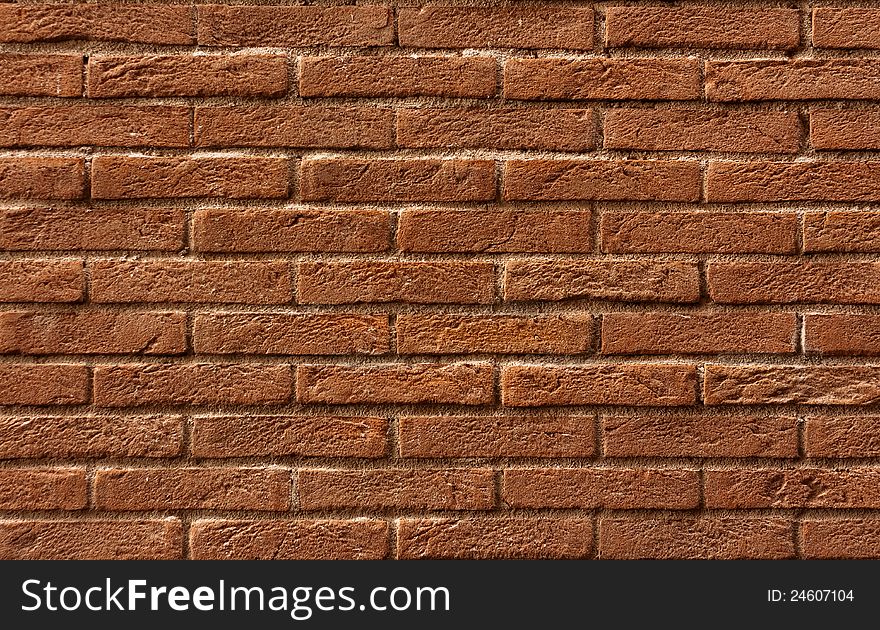Pattern of a wall made of brick. Pattern of a wall made of brick
