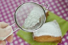 Sieve With Powdered Sugar Stock Images Sieve With Powdered Sugar Stock Images